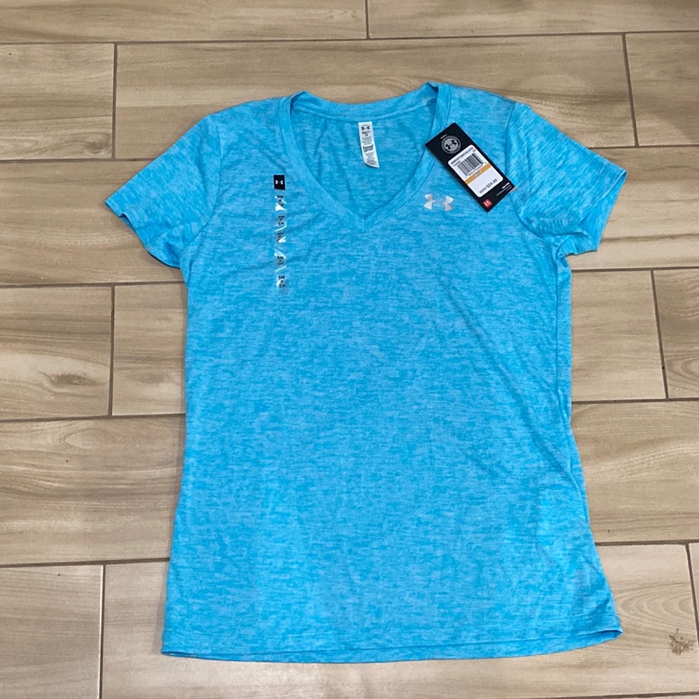 Under Armour Heat Gear Athletic V Neck Women’s AZ S